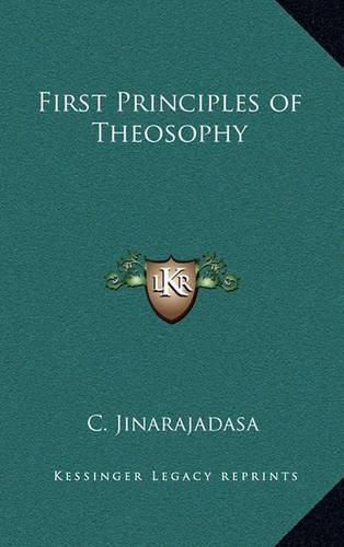 First Principles of Theosophy