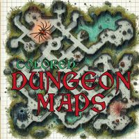 Cover image for Fantasy Maps Dungeons