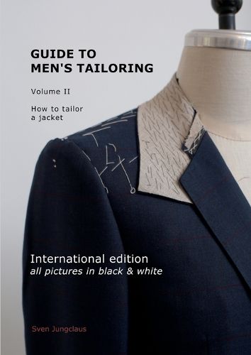 Cover image for Guide to men's tailoring, Volume 2 (black & white)
