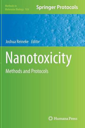 Cover image for Nanotoxicity: Methods and Protocols