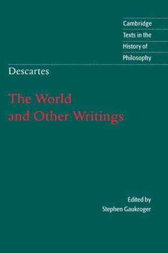 Cover image for Descartes: The World and Other Writings