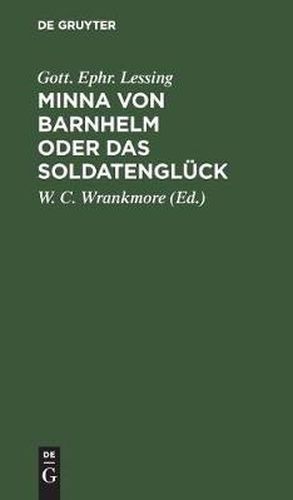 Cover image for Minna von Barnhelm oder das Soldatengluck