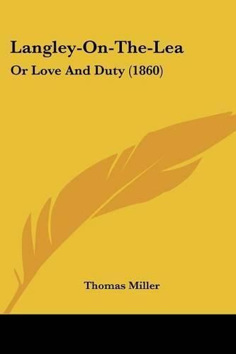 Langley-On-The-Lea: Or Love and Duty (1860)