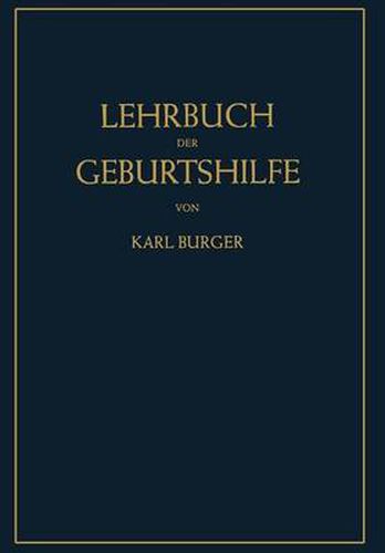 Cover image for Lehrbuch der Geburtshilfe