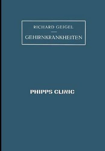 Cover image for Gehirnkrankheiten