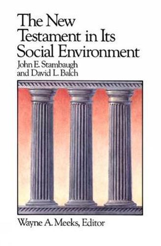 Cover image for The New Testament in Its Social Environment