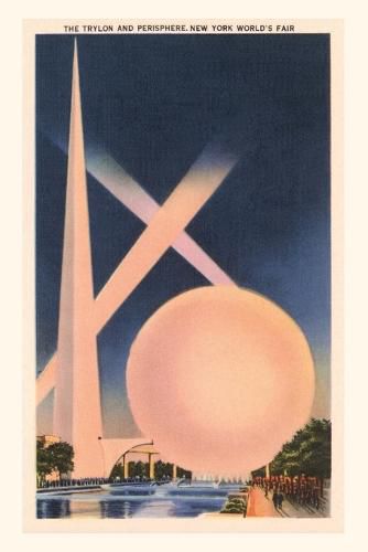 Cover image for Vintage Journal Trylon and Perisphere, Worlds Fair