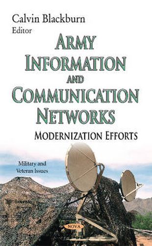 Cover image for Army Information & Communication Networks: Modernization Efforts