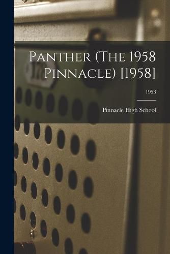 Cover image for Panther (The 1958 Pinnacle) [1958]; 1958