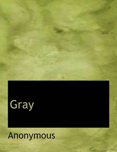 Cover image for Gray