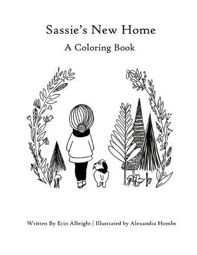 Cover image for Sassie's New Home: A Coloring Book