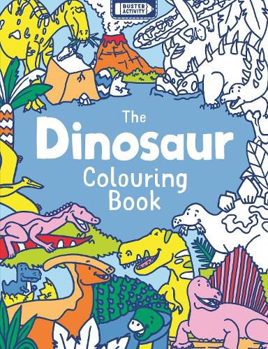 Cover image for The Dinosaur Colouring Book