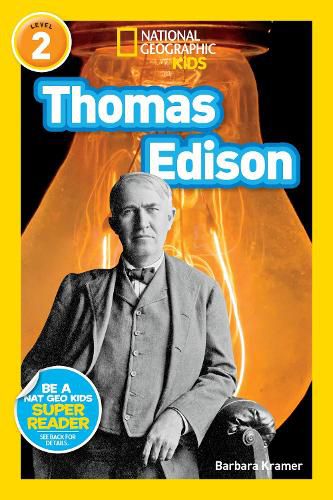 Cover image for Nat Geo Readers Thomas Edison Lvl 2