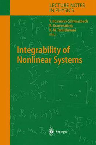 Cover image for Integrability of Nonlinear Systems
