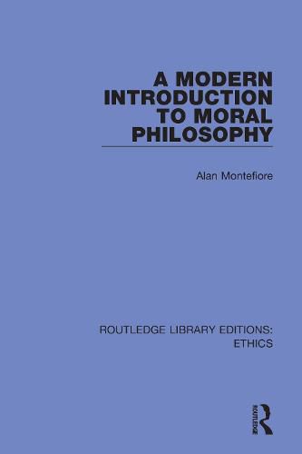 Cover image for A Modern Introduction to Moral Philosophy