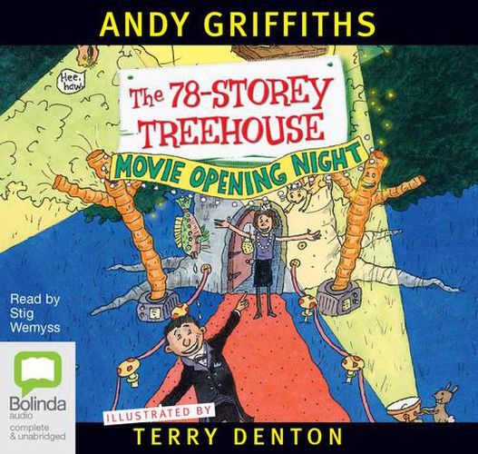 Cover image for The 78-Storey Treehouse (Audiobook)