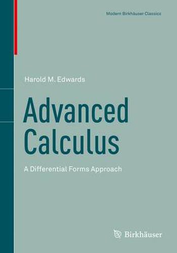 Cover image for Advanced Calculus: A Differential Forms Approach