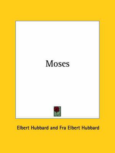 Cover image for Moses