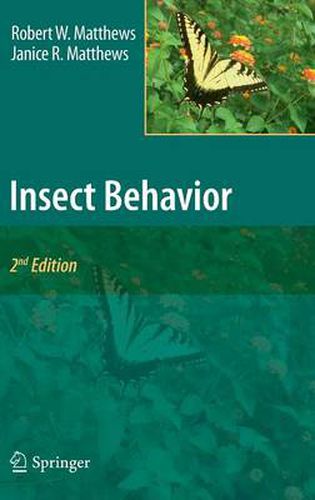 Cover image for Insect Behavior