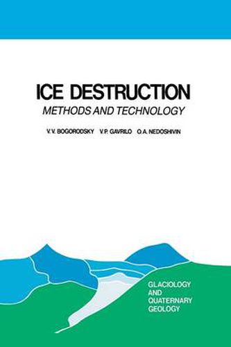 Cover image for Ice Destruction: Methods and Technology