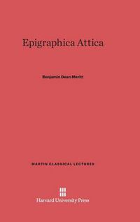 Cover image for Epigraphica Attica