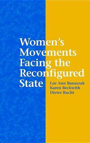 Cover image for Women's Movements Facing the Reconfigured State