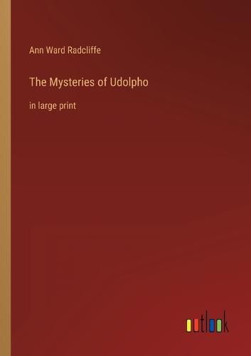 Cover image for The Mysteries of Udolpho
