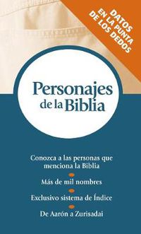 Cover image for Personajes de la Biblia: Serie Referencias de bolsillo