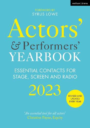 Cover image for Actors' and Performers' Yearbook 2023