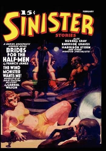 Cover image for Pulp Classics: Sinister Stories #1 (February 1940)