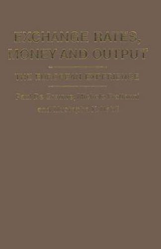 Cover image for Exchange Rates, Money and Output: The European Experience