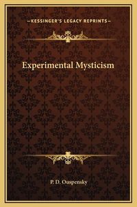 Cover image for Experimental Mysticism