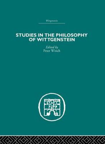 Cover image for Studies in the Philosophy of Wittgenstein