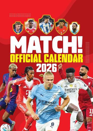 Cover image for MATCH! FOOTBALL MAGAZINE 2026 A3 CALENDAR