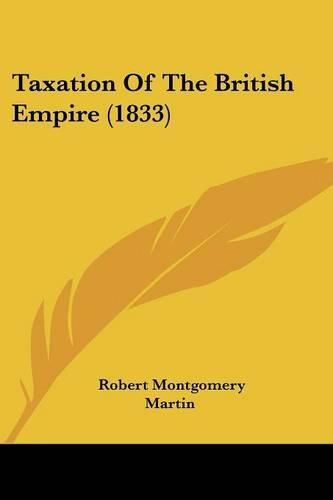 Taxation of the British Empire (1833)