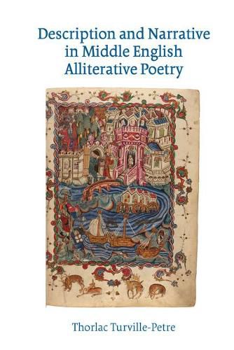 Cover image for Description and Narrative in Middle English Alliterative Poetry