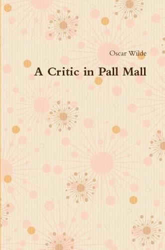 Cover image for A Critic in Pall Mall