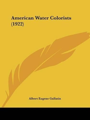 American Water Colorists (1922)