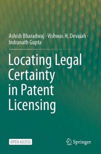 Cover image for Locating Legal Certainty in Patent Licensing