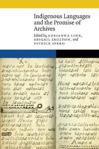 Cover image for Indigenous Languages and the Promise of Archives