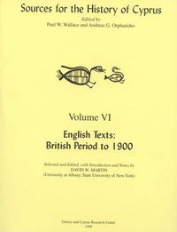 Cover image for English Texts: British Period to 1900