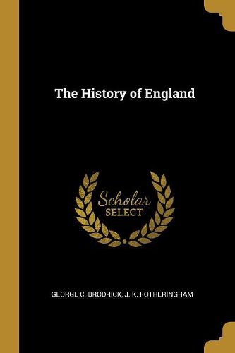 Cover image for The History of England