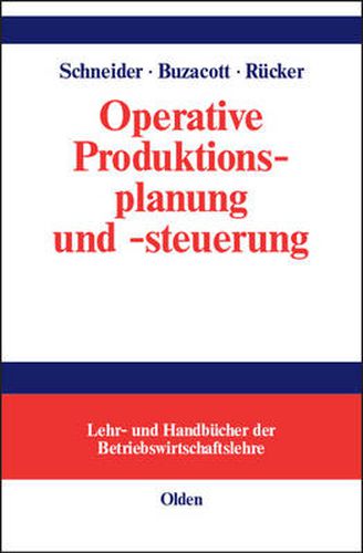 Operative Produktionsplanung Und -Steuerung