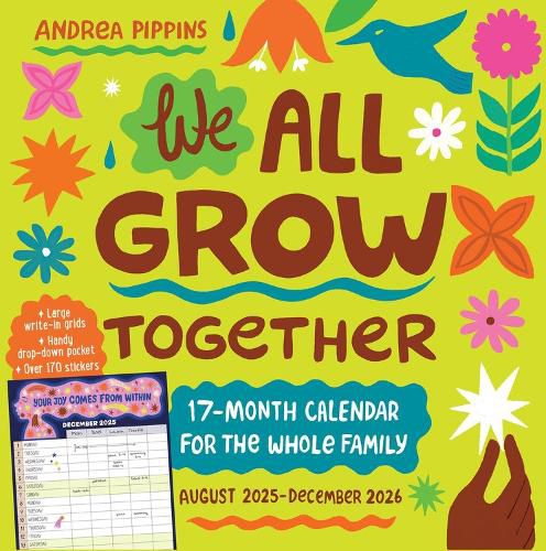 Cover image for We All Grow Together 17-Month Wall Calendar 2026