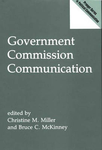 Cover image for Government Commission Communication