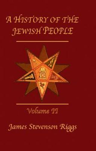 Cover image for History Of The Jewish People Vol 2