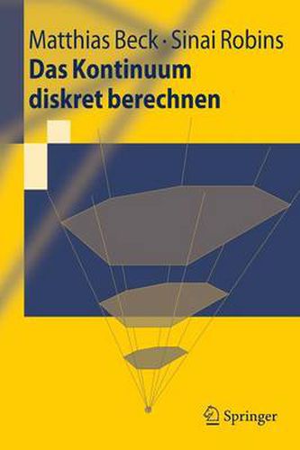 Cover image for Das Kontinuum Diskret Berechnen