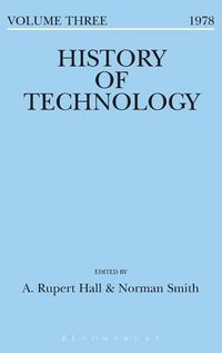 Cover image for History of Technology Volume 3