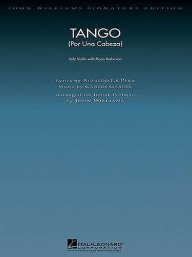 Cover image for Tango (Por Una Cabeza)