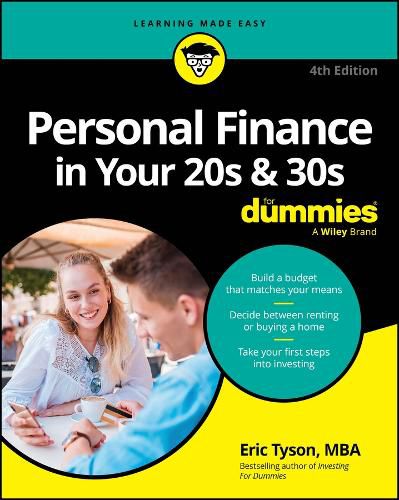 Cover image for Personal Finance in Your 20s & 30s For Dummies